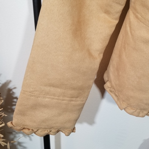 FADED GLORY ORIGINALS 1972 Suede Blazer with Ruffles - Picture 10 of 11